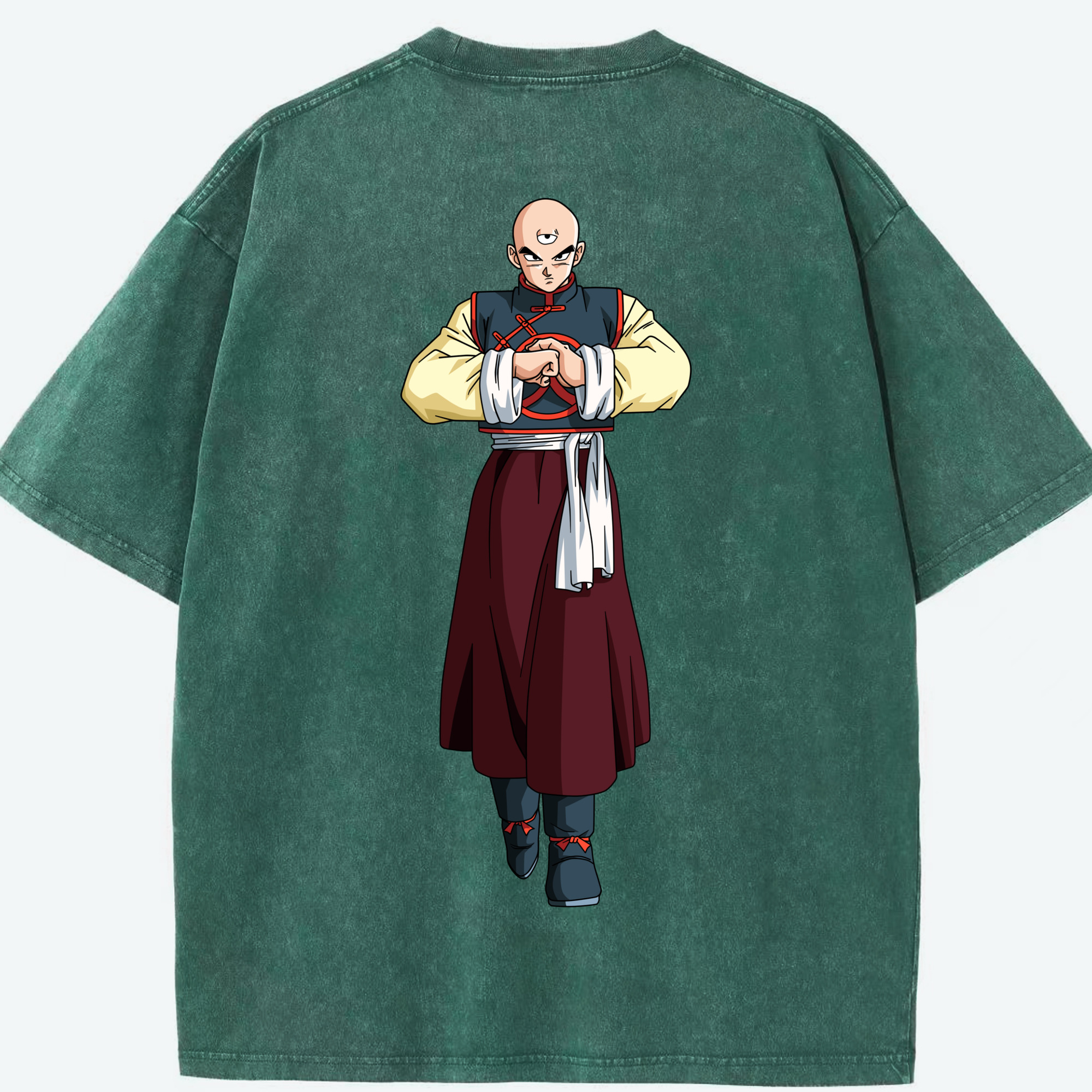 （画像用） ドラゴンボール DRAGON BALL 綿100% ヴィンテージ風 半袖Tシャツ（背面プリント）